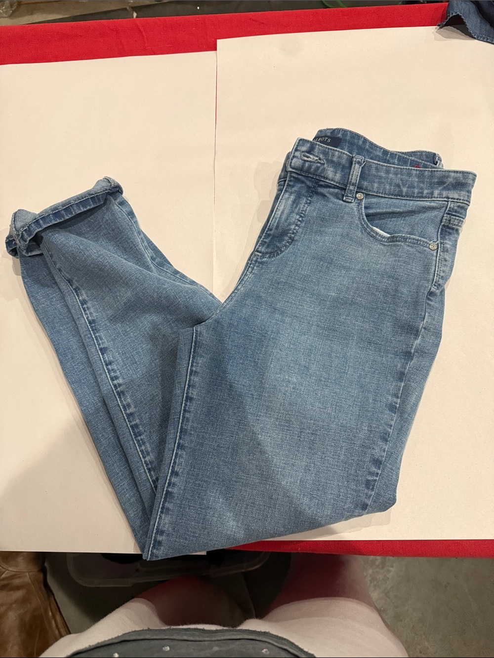 Talbots Light Blue Skinny ankle Jeans